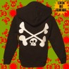 Gribouillette, enfant, sweat capuche bio équitable