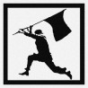 Anarchiste - Patch à coudre - 9x9cm