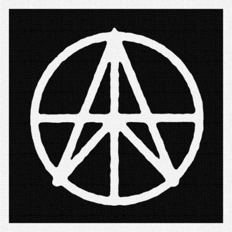 Anarcho Peace - Patch à coudre - 9x9cm