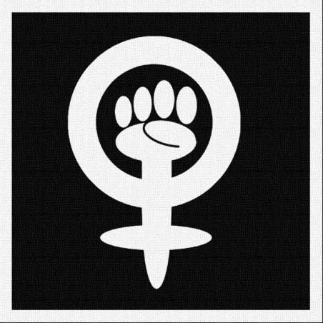 Feminisme - Patch à coudre - 9x9cm