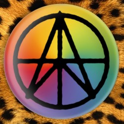 Anarcho Peace - Badge Ø25mm