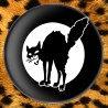 Chat Noir (noir) - Badge Ø25mm