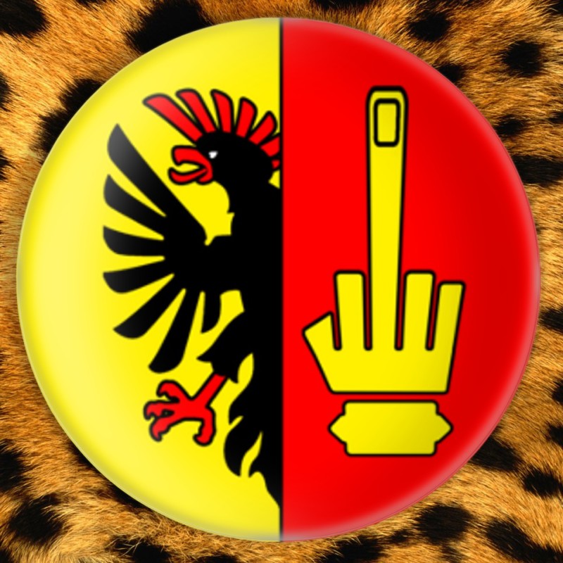 Genève Fuck - Badge Ø25mm