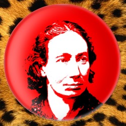 Louise Michel - Badge Ø38mm