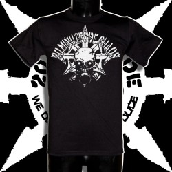 20 MINUTES DE CHAOS masque T-shirt taille masculine en coton bio
