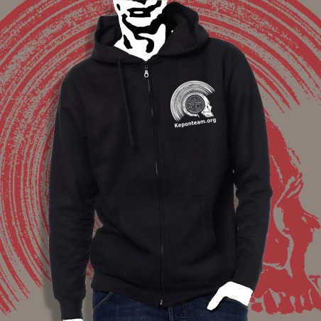 KEPONTEAM Sweat Zip & Capuche Bio-Equitable