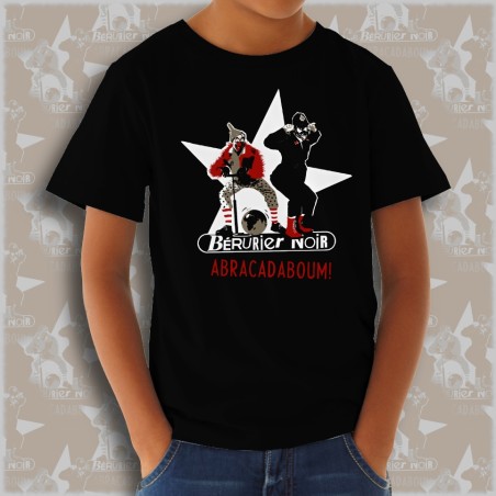 BERURIER NOIR abracadaboum t-shirt enfant en coton bio-equitable