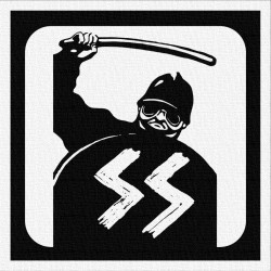 CRS SS - Patch à coudre - 9x9cm