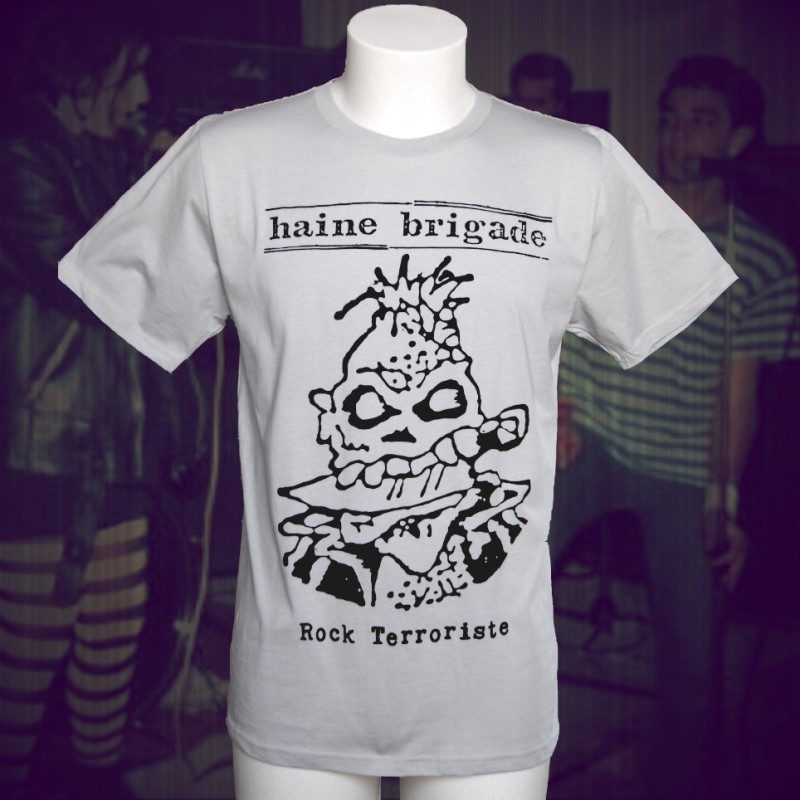HAINE BRIGADE Rock Terroriste T-shirt bio équitable Homme