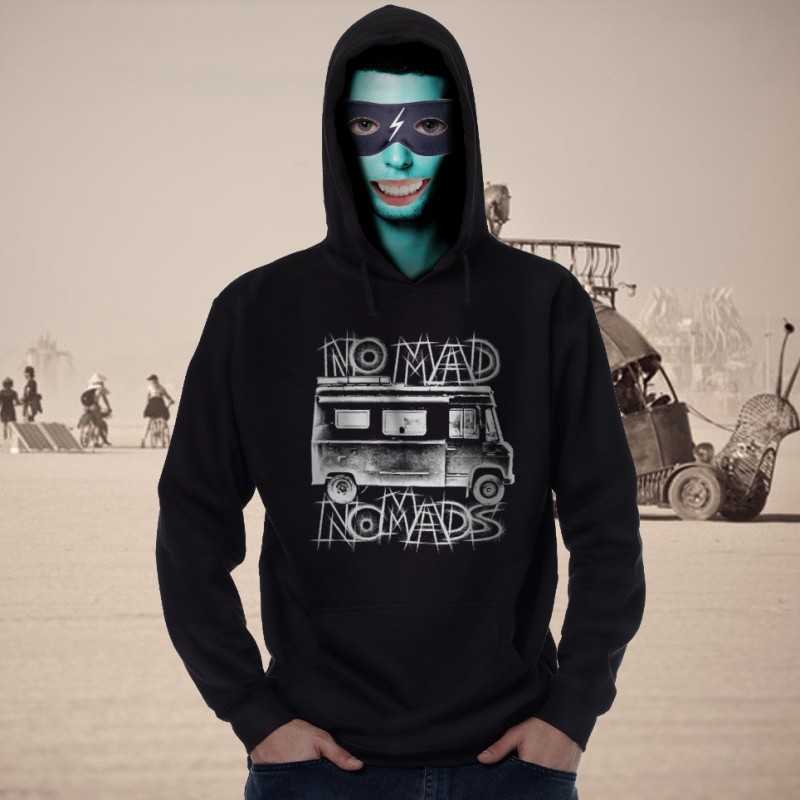 NO MAD NOMADS sweat capuche bio equitable