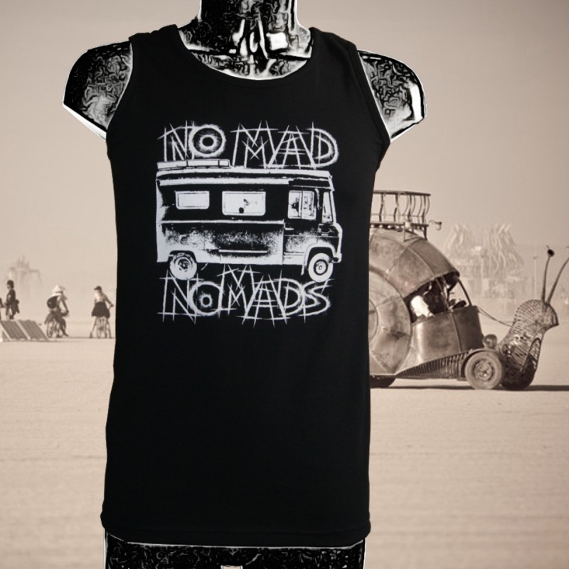 NO MAD NOMADS Débardeur masculin en coton bio équitable