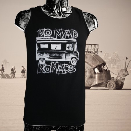 NO MAD NOMADS Débardeur masculin en coton bio équitable