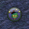 BADGE FOU par Cosmix Mat