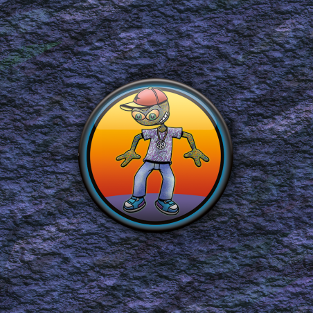 BADGE RAPER par Cosmix Mat