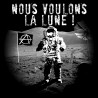 NOUS VOULONS LA LUNE sweat capuche unisexe en coton bio-equitable