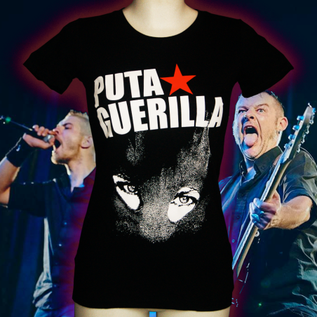PUTA GUERILLA Pussy Riot t-shirt femme en coton bio-quitable
