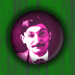 GASTON COUTÉ - Badge Ø31mm