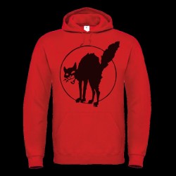 Chat Noir, sweat rouge