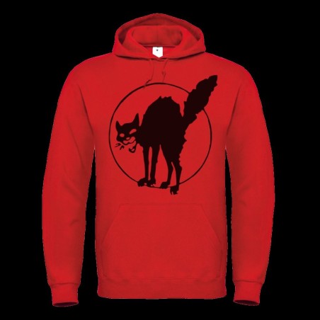 Chat Noir, sweat rouge