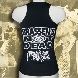 BRASSEN'S NOT DEAD Garogorille débardeur femme en coton bio