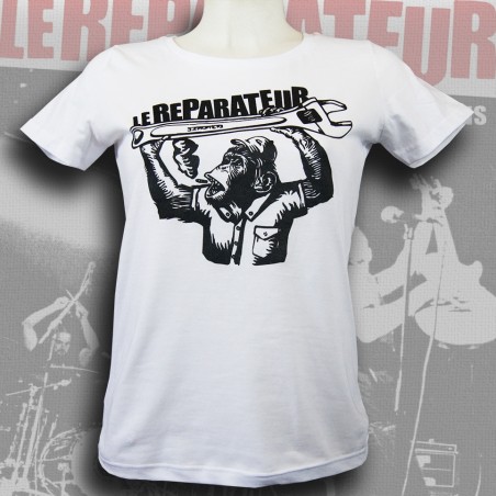 LE REPARATEUR Monkey TS feminin en coton bio-équitable