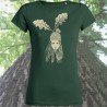 TÊTE DE GLAND tshirt feminin en coton bio-équitable