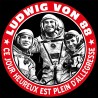 LUDWIG VON 88 Ce jour heureux... T-shirt masculin en coton bio-équitable