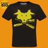 Le Renard, t-shirt bio, homme, noir