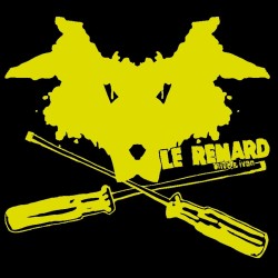 Le Renard, t-shirt bio, homme, noir