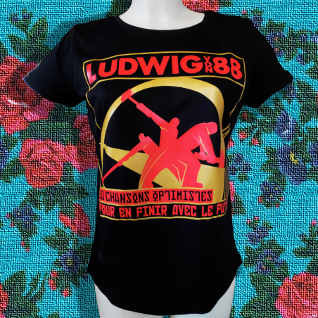 LUDWIG VON 88 20 Chansons optimistes t-shirt taille féminine