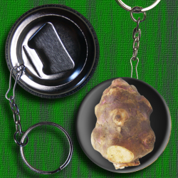 ANARTISANART les mauvais garçons font bonne impression TOPINAMBOUR DECAPSULEUR PORTE CLE