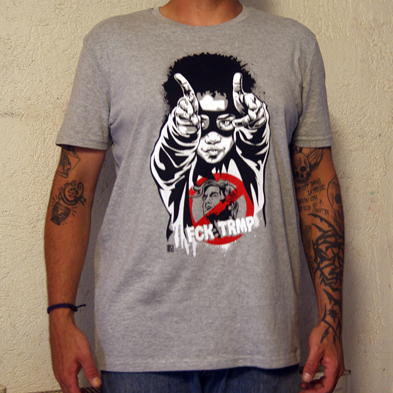 RNST fck trmp t-shirt en coton bio-équitable