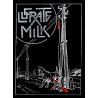 ANARTISANART Les mauvais garçons font bonne impression LUCRATE MILK t-shirt taille femme bio-équitable