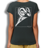 ANARTISANART les mauvais garçons font bonne impression DROOKER Crucifixion & Sister Syphilis t-shirt feminin manches retroussées