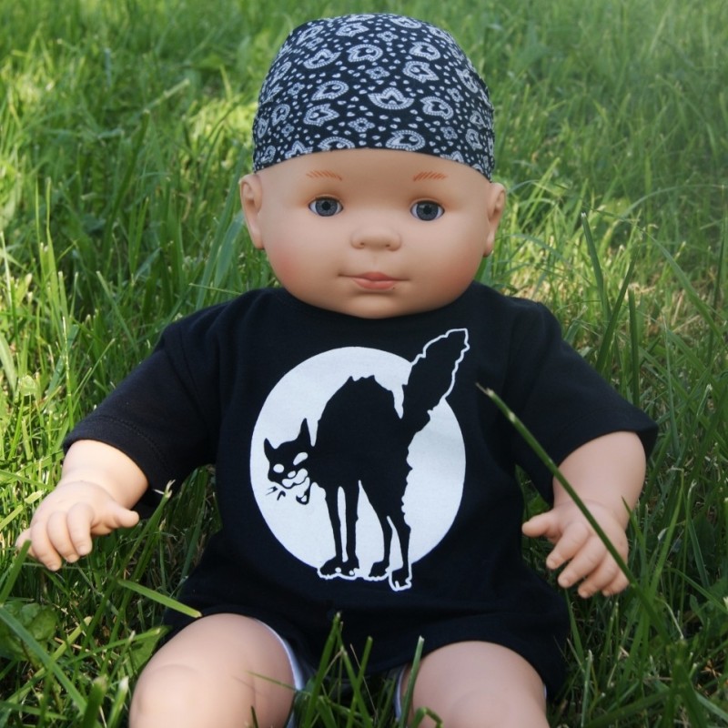 Chat Noir, t-shirt bébé, photo