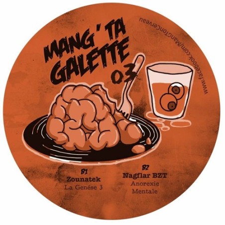 ANARTISANART les mauvais garçons font du bon son Mange'Ta Galette 03 LP vinyle