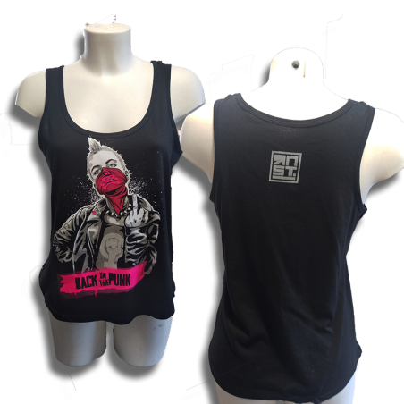 RNST BackToThePunks Debardeur Femme Coton-Bio équitable