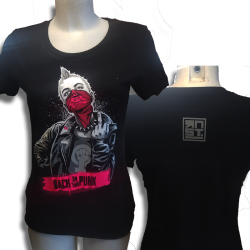 ANARTISANART RNST BlackToThePunks T-Shirt Femme