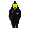 ANARTISANART les mauvais garçons font bonne impression Les CLEBARDS  Sweat Zip Unisexe en coton bio équitable