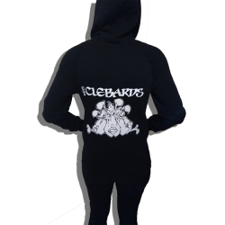 ANARTISANART les mauvais garçons font bonne impression Les CLEBARDS  Sweat Zip Unisexe en coton bio équitable