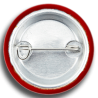 ANARTISANART les mauvais garçons font bonne impression ÉTOILE ÉCO-ANARCHISTEE Badge Ø25mm