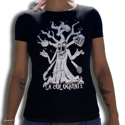 COLOQUINTE ARBRE PISSENLIT t-shirt feminin en coton bio-équitable