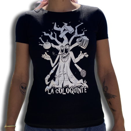 COLOQUINTE ARBRE PISSENLIT t-shirt feminin en coton bio-équitable