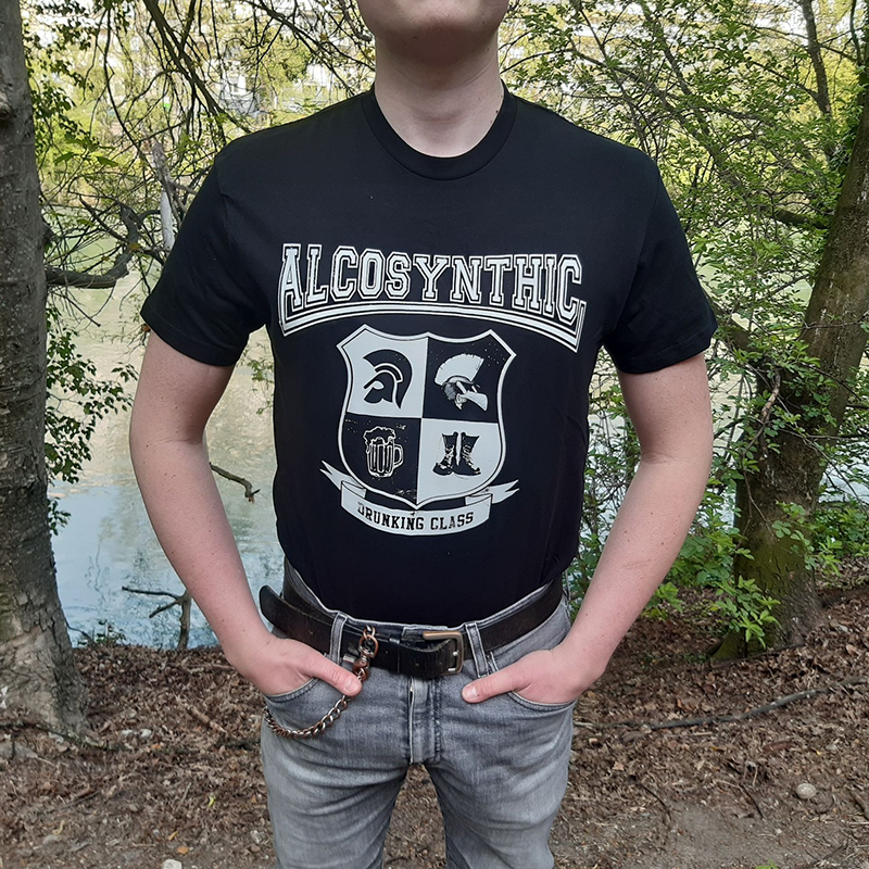 ALCOSYNTHIC Drunking Class t-shirt