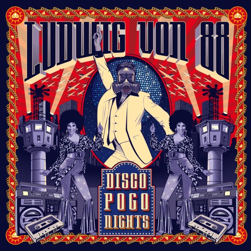 LUDWIG VON 88 Disco Pogo Nights - Vinyle noir 12"