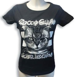 ROCCO GLAVIO Lâchez les chiens t-shirt féminin en coton bio-équitable