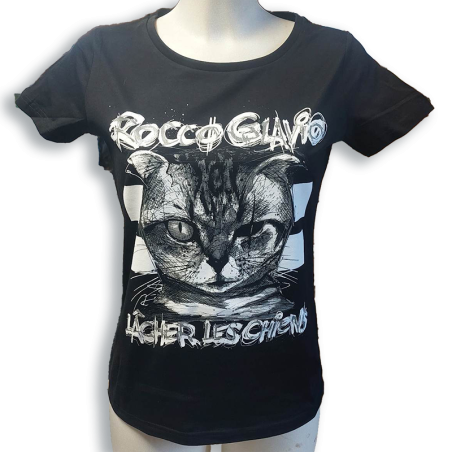 ROCCO GLAVIO Lâchez les chiens t-shirt féminin en coton bio-équitable
