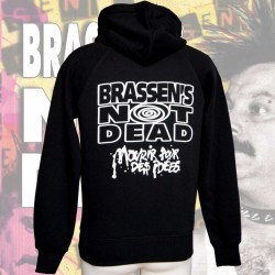 BRASSEN'S NOT DEAD "Coyote 3" sweat capuche unisexe en coton bio-equitable