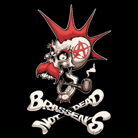 BRASSEN'S NOT DEAD Coyote 3 Sweat Capuche en coton bio équitable