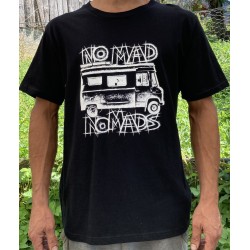 ANARTISANART : NO MAD NOMADS t-shirt masculin en coton bio équitable